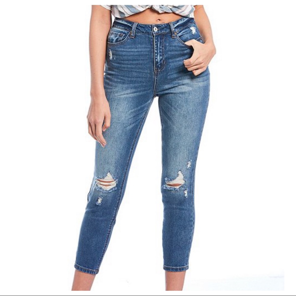 Hippie Laundry Super High Rise Skinny Jeans